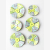 28839 Paper Flower Sticker