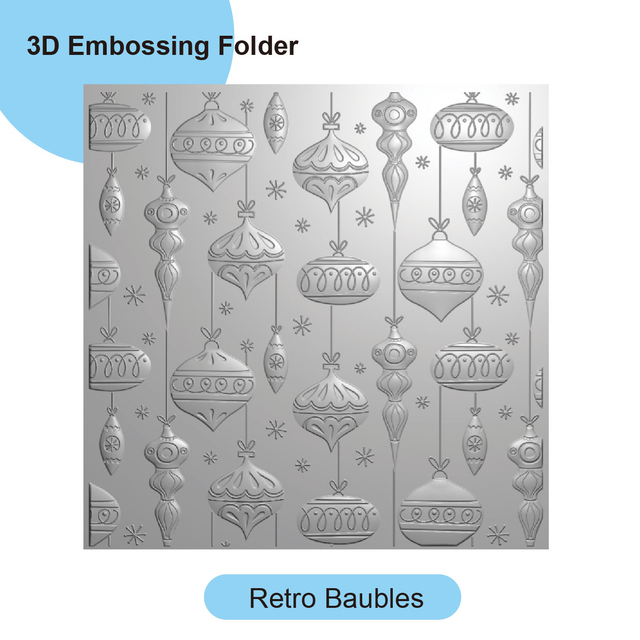 EF20240307-29_3D Embossing Folder for Card Making_Retro Baubles