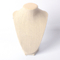 67042 3D Burlap Decorative Mannequin Bust Jewelry Stand