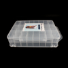 29537 Double-sided thread organizer customized plastic pp storage box