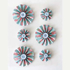 28811 Paper Flower Sticker