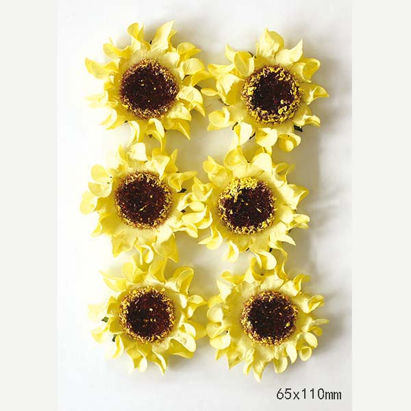 28819_28820 Paper Sunflower Sticker