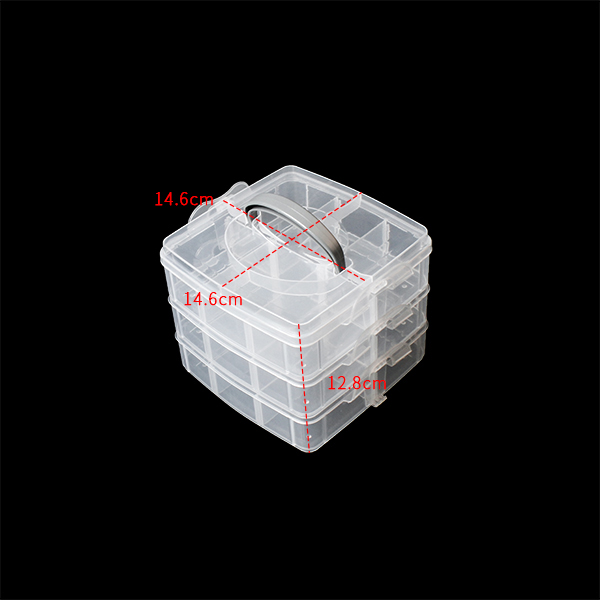 21872 Plastic Storage Snap Box