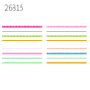 26815 DIY Colorful quilling paper