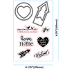 25201 Die Cut & Clear Stamp Set