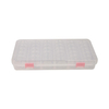 21811 Personalized box clear plastic bead box 25 detachable 