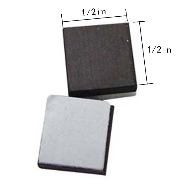 23204 Self-stick Square Magnets