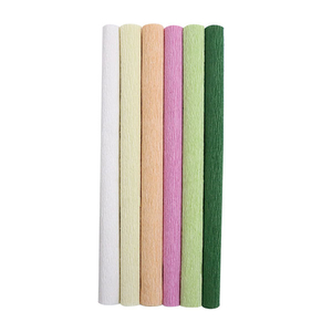27830 Crepe paper 6 rolls, solod color_pastel