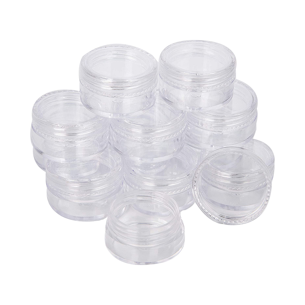 21817 Clear Plastic Bead Storage System with 12 inner boxes 