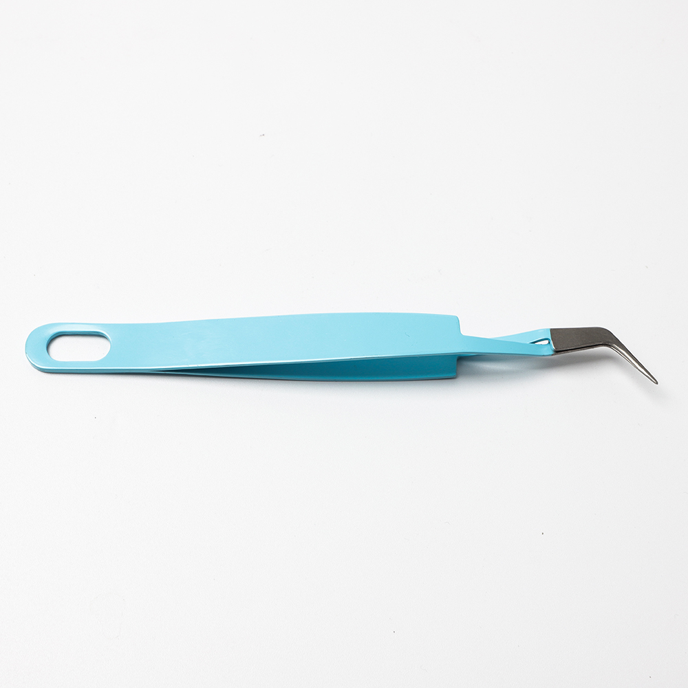 28057 Tweezers sharp elbow hand tool DIY small clip