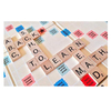 28482 Wooden scrabble tile letters