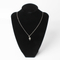 67004 Black 3D Velvet Necklace Stand