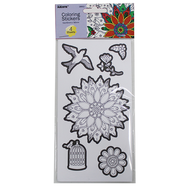 28910-28913 Coloring Stickers