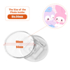 21905 Acrylic Design blank plastic button badge