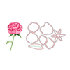 CE20230410-04 Die Set Garden Rose Crepe Paper Die 5pk