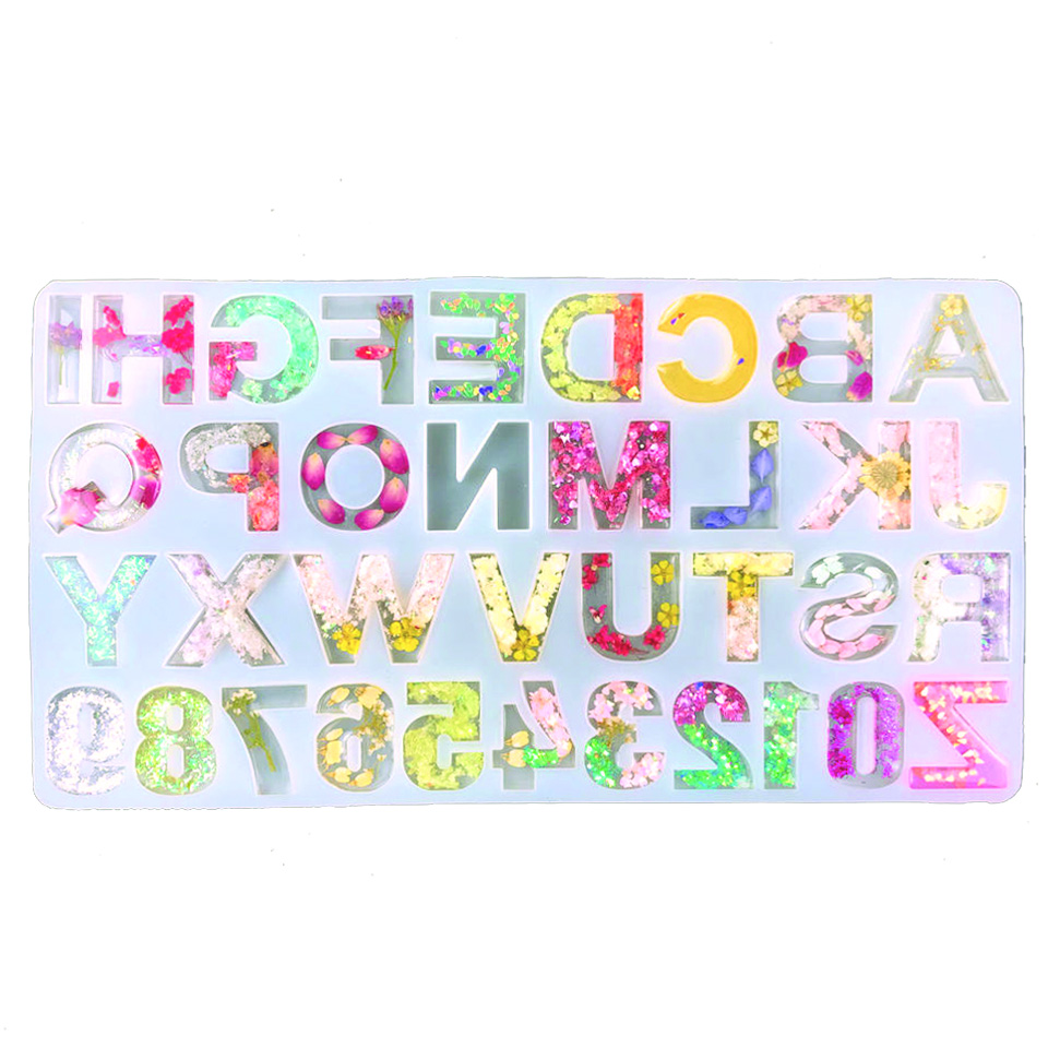 29307 Silicone Alphabet Mould