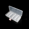 21812 Clear Plastic Storage Box with 25 inner boxes 