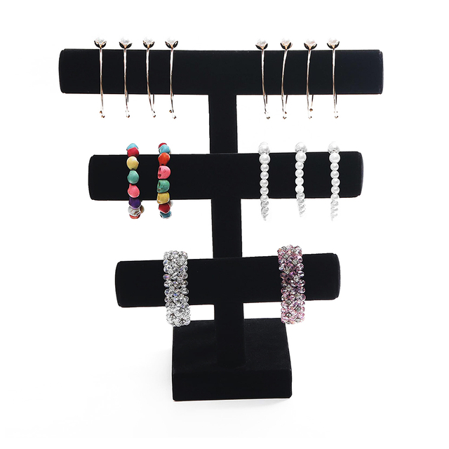 67023 T pillar jewelry display stand