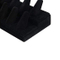 67703 Creative black velvet 18 finger ring display rack 