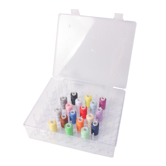 29548 80 spindle plastic storage box