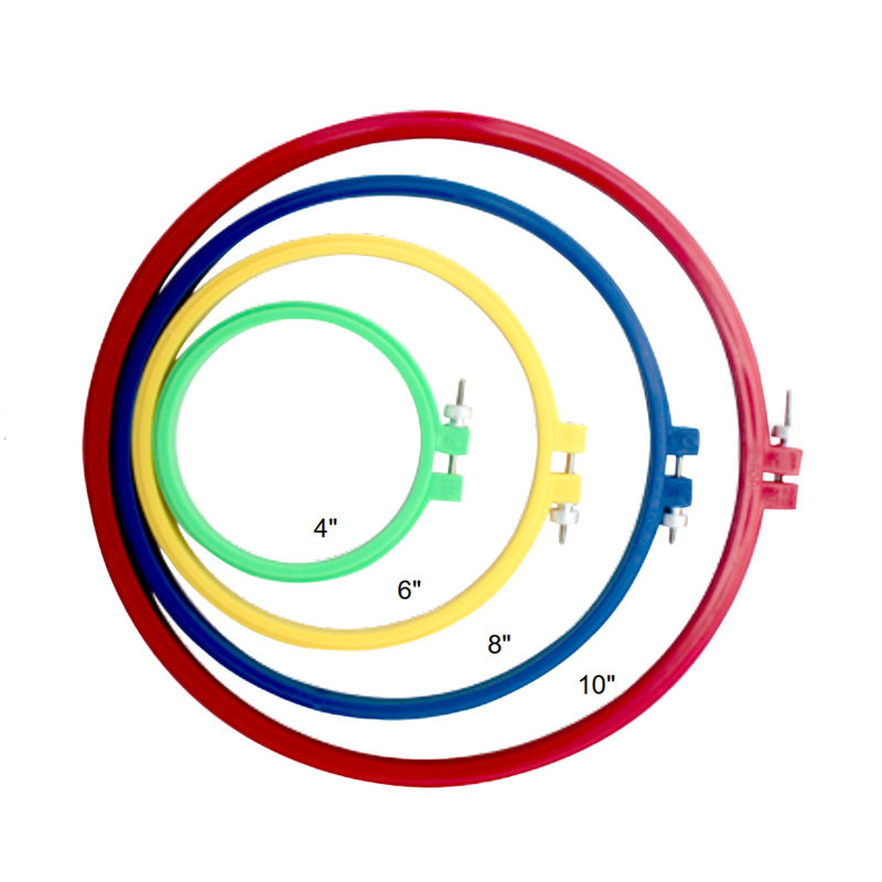 78503 Embroidery Hoops, Plastic