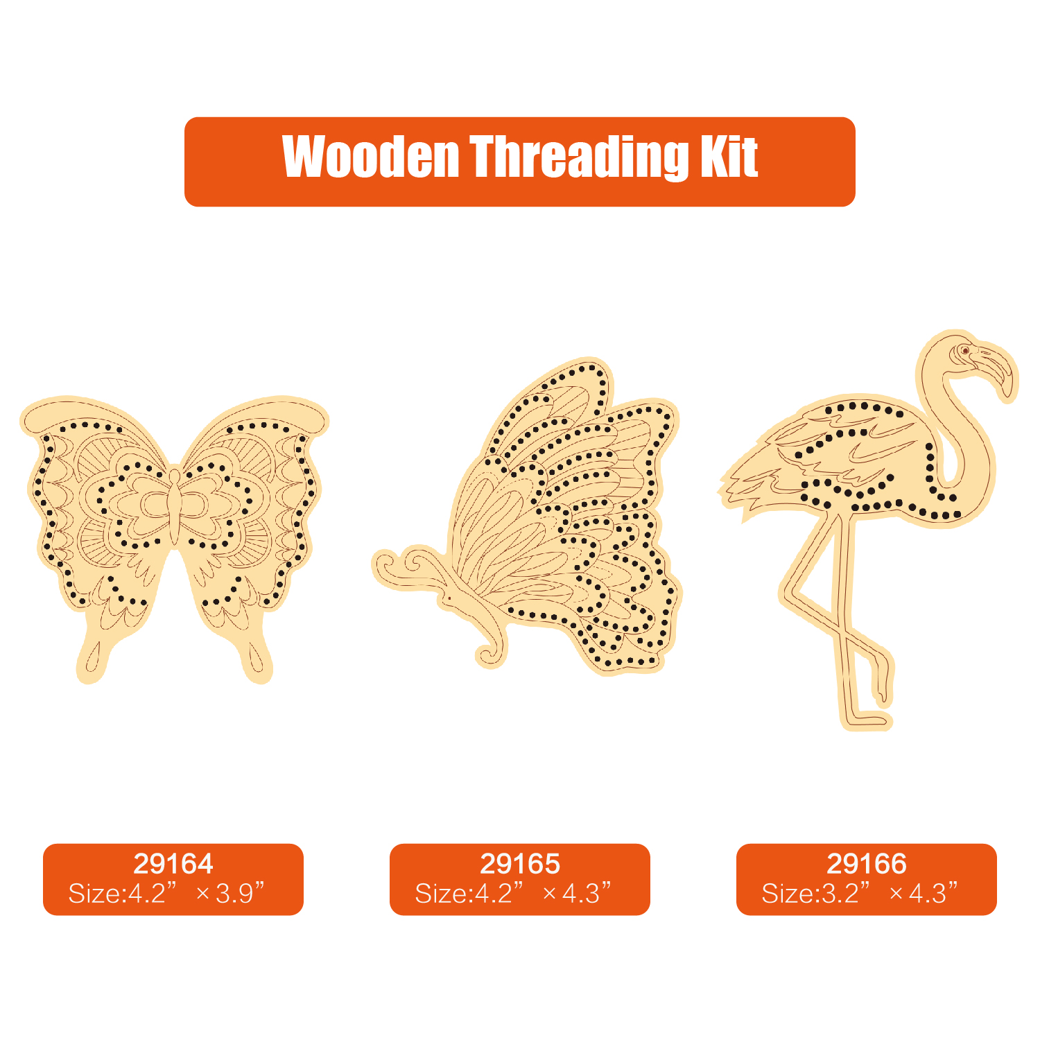 29161-29175 Wooden Threading Kits