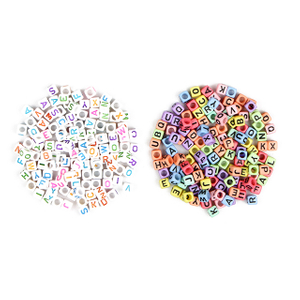 66876 The letter beads