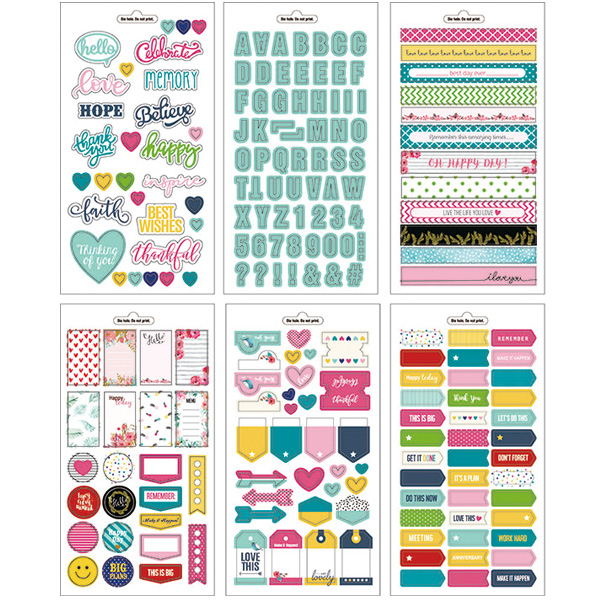 25403 Stickers Book for Calender/planner