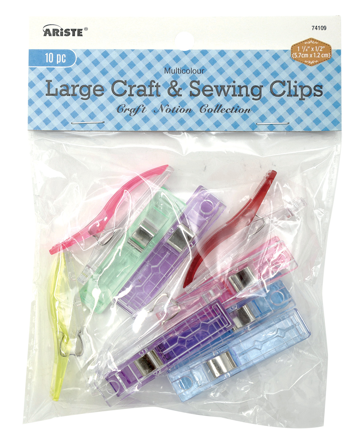 74109 large craft & sewing clips