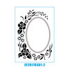 EF20170301-2 106*150mm Plastic Embossing Folder 