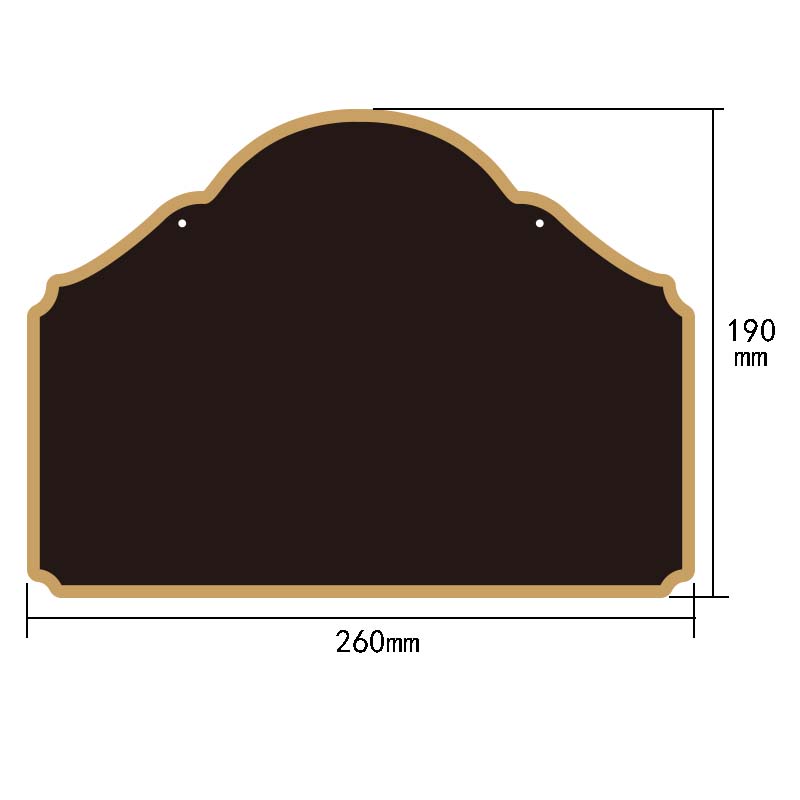 27053 Double Sided wooden Blackboard